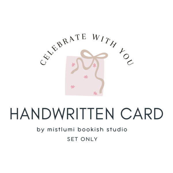 Set Only | Handwritten Card